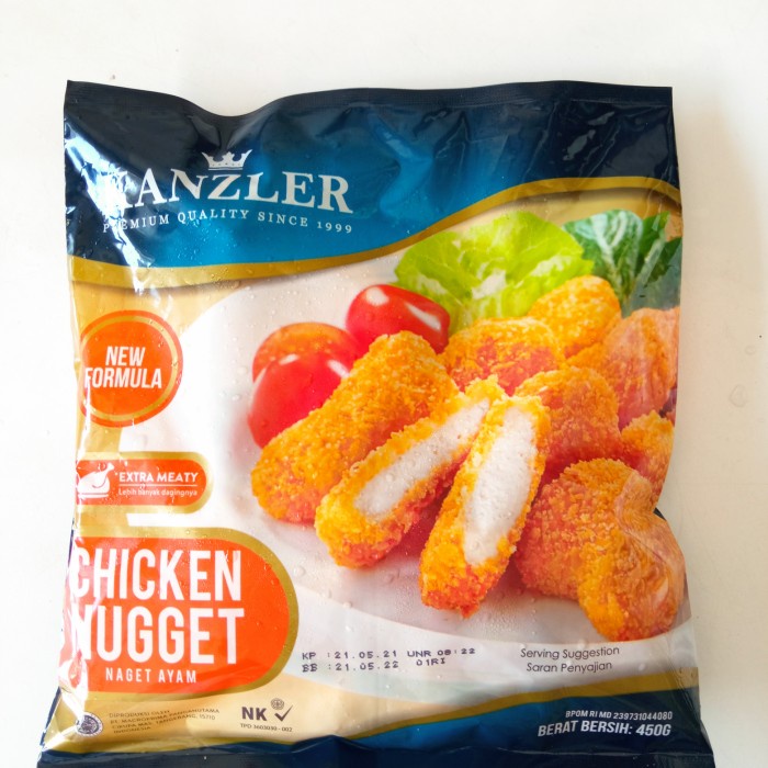 

Lezat- KANZLER CHICKEN NUGGET 450 GR