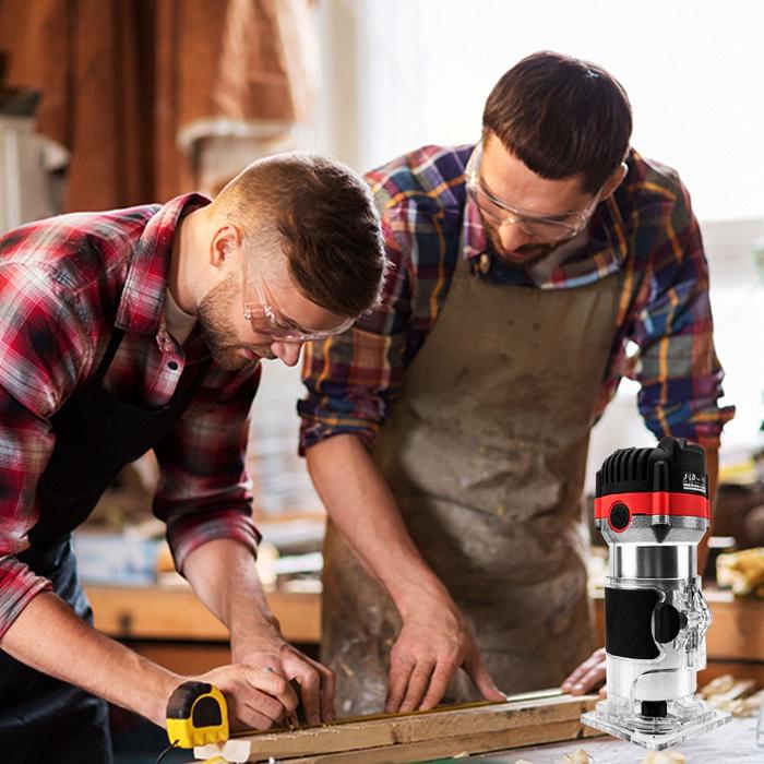 J.LD TOOL Mesin Router Profil Kayu murah komplit MESIN TRIMMER MT370 - ROUTER KAYU MESIN UKIR /