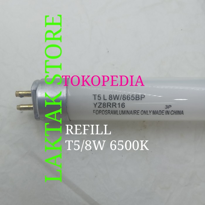 IS New Lampu Refill T5, OSRAM TL T5 (Bohlam tanpa Rumah) 8W