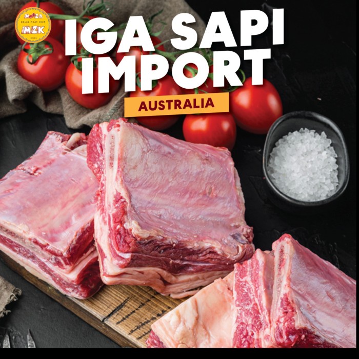 

Lezat- Iga sapi import AUS