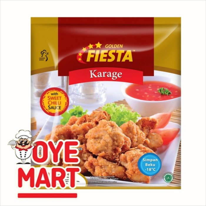 

Lezat- GOLDEN FIESTA KARAGE WITH SWEET CHILLI SAUCE 500GR