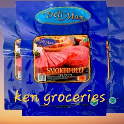 

Lezat- delimax smoked beef 500gr /dagiang sapi asap