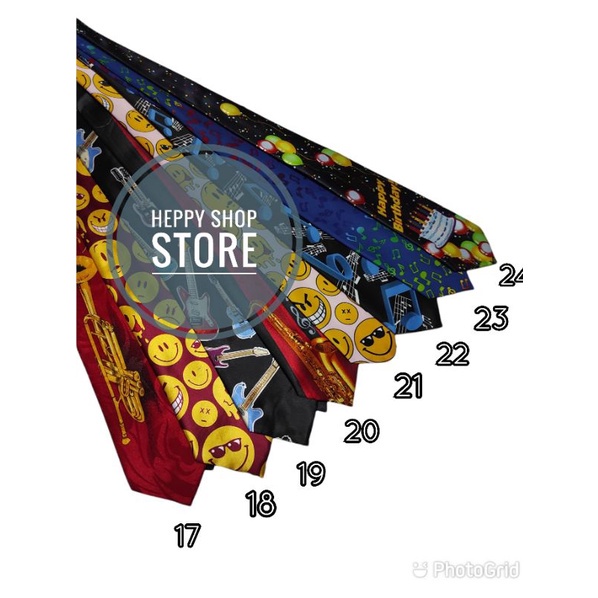 TrendyGaya- Dasi Panjang Pria Dasi Motif Dasi Musik Dasi Pesta