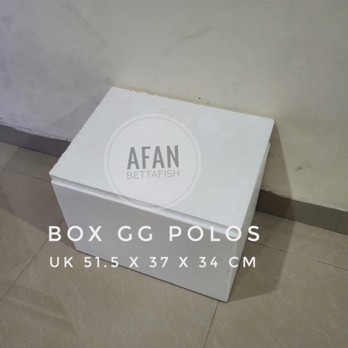 

STOK READY.! STYROFOAM BOX GG POLOS / STEREFOAM BOX IKAN / STEREFOM GABUS