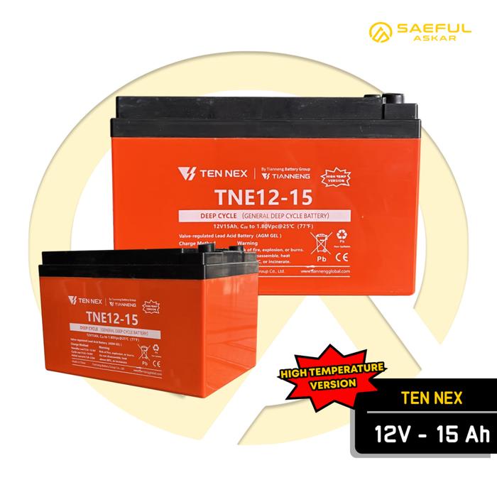 BATERAI TIANNENG / AKI SEPEDA LISTRIK 12V 15AH TIANNENG