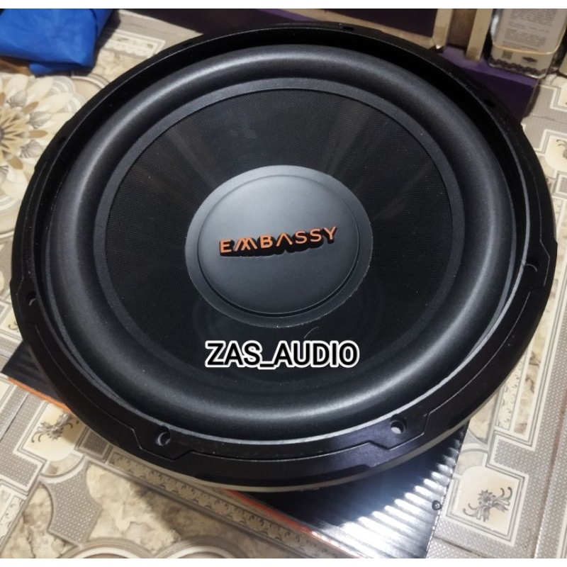 Subwoofer embassy 12 inch 1289 magnet besar double coil