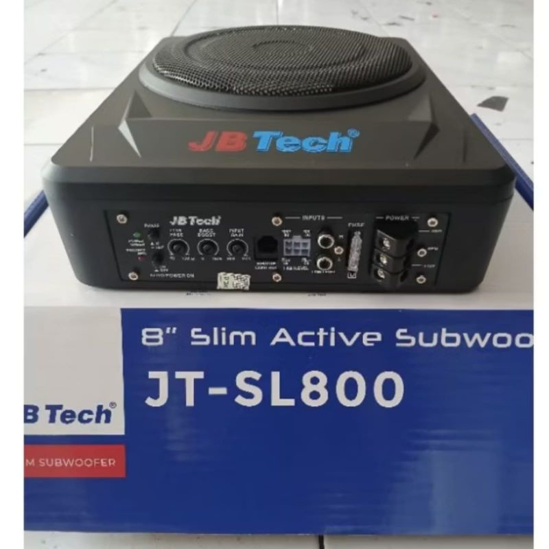 Subwoofer mobil aktif kolong jok jb tech JB-SL800