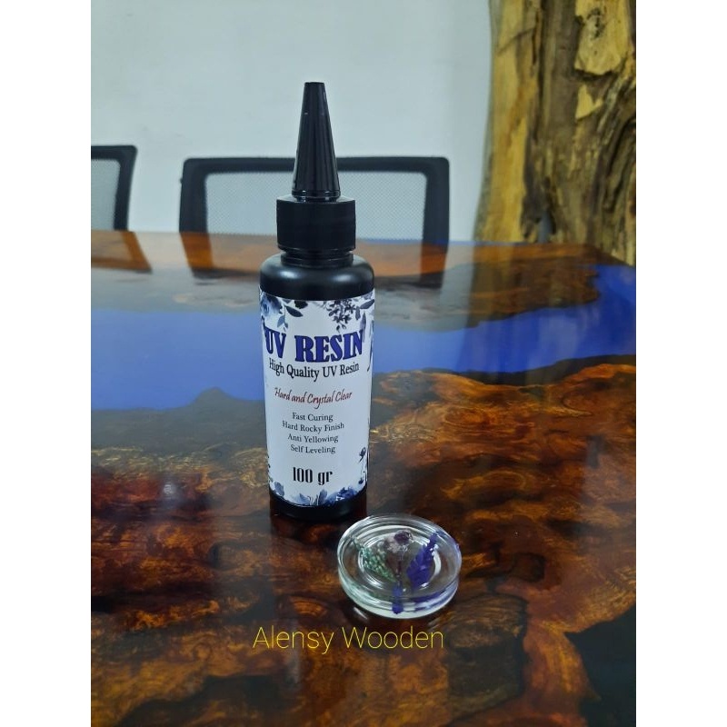 UV RESIN HIGH QUALITY, KERAS DAN NON YELLOWING 100 GR