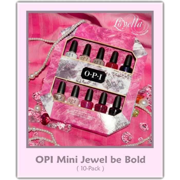 OPI Mini Jewel be Bold 10-Pack ( OPI ORIGINAL / OPI Nail Polish / )