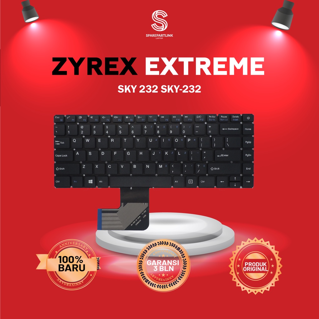 Keyboard Zyrex Xtreme Haier m4 SKY 232 SKY-232