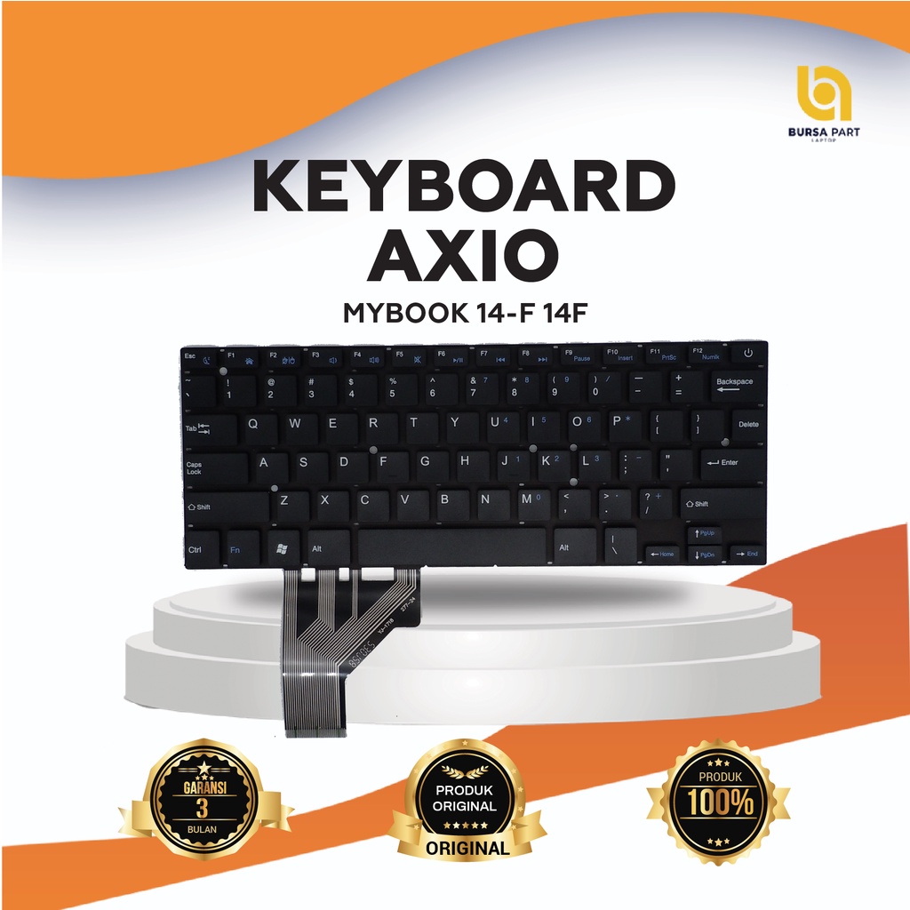 Keyboard Axioo Mybook 14-f 14f Black