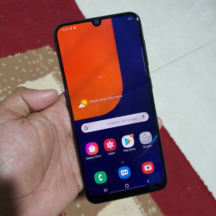 Handphone Hp Samsung Galaxy A50S 4/64 Second Seken Bekas Murah *