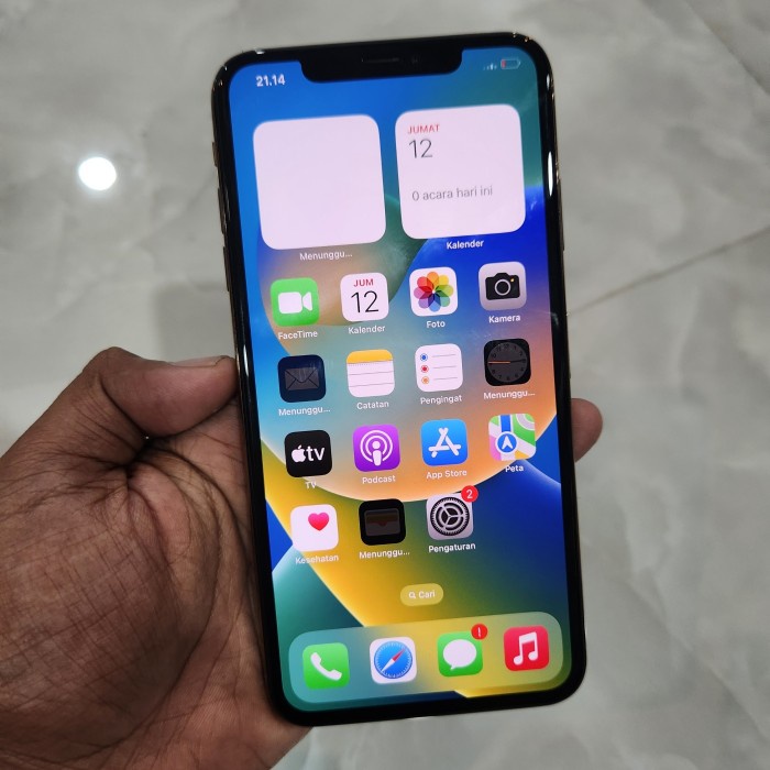 Handphone Hp Iphone XS Max 256gb Second Seken Bekas Murah *