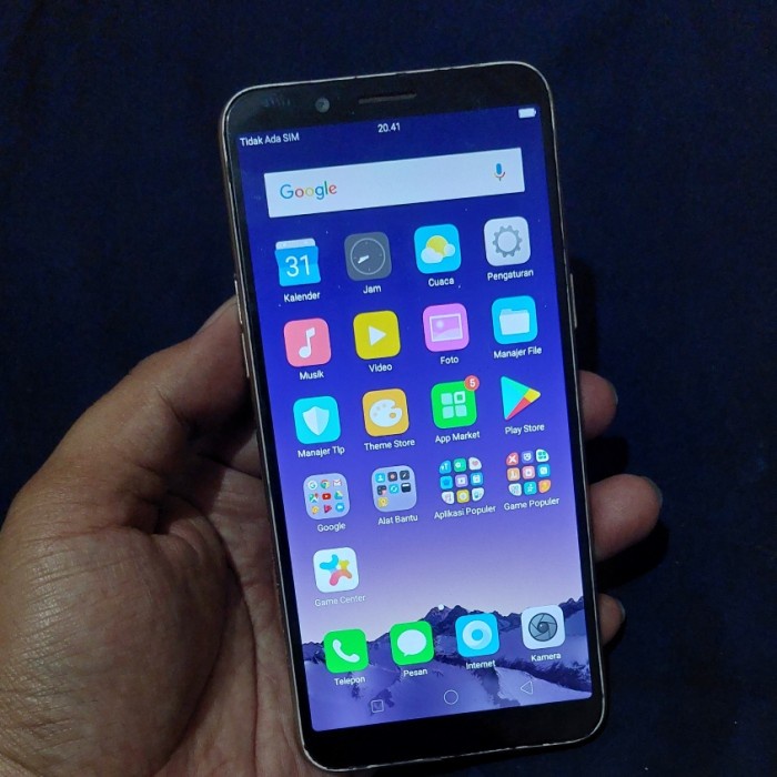 oppo a83 ram 3gb 32gb bagus resmi hitam setara vivo y16 y22 hp bekas murah *