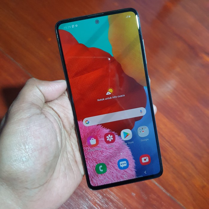 Handphone Hp Samsung Galaxy A51 6/128 Seken Second Bekas Murah *