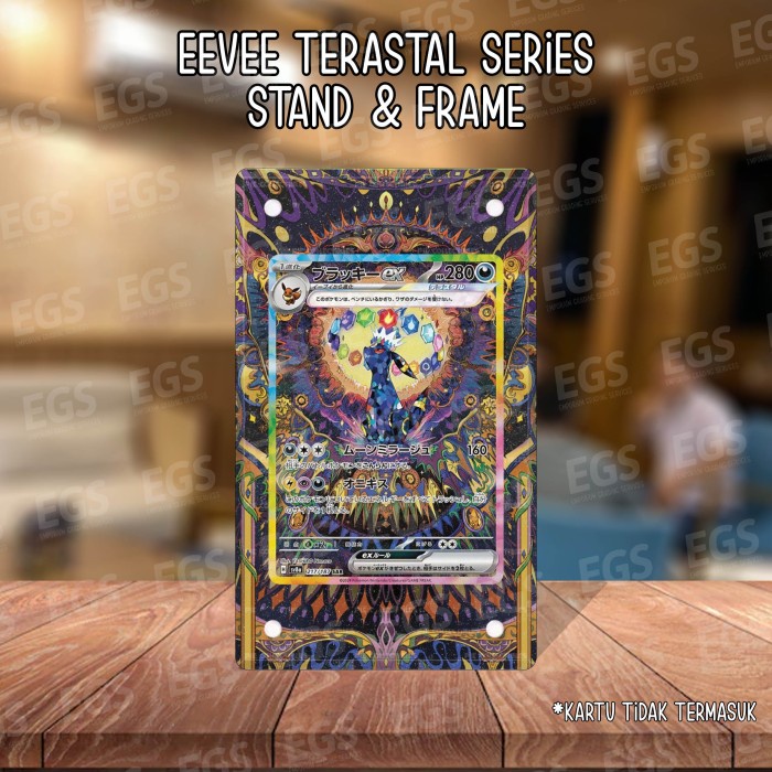 Umbreon Eevee Terastal Festival Sar Sunbreon Original Frame Stand Indonesia Jepang Inggris