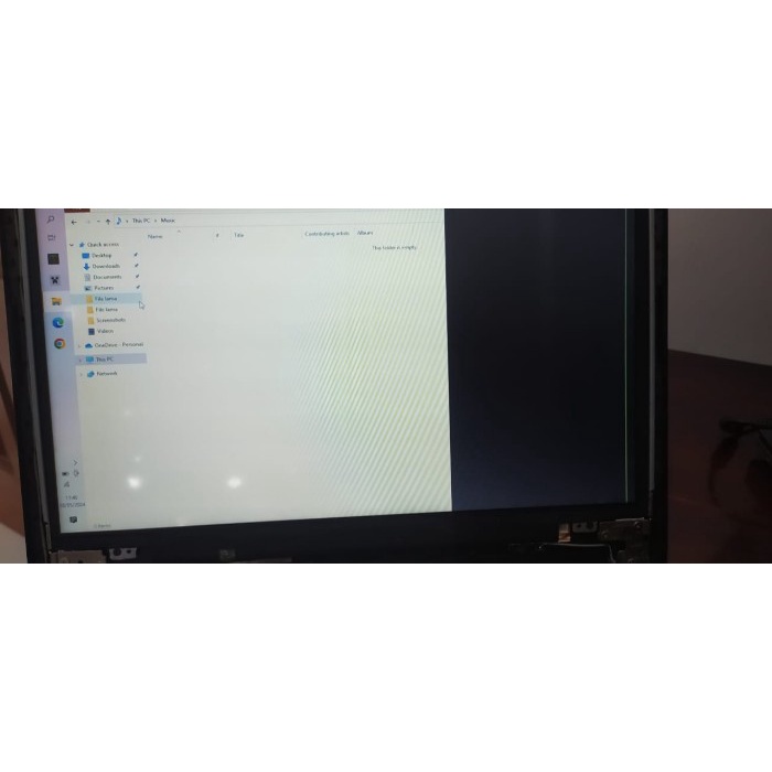 MONITOR LED/LCD laptop LENOVO 15,6 inch rusak/minus bekas *