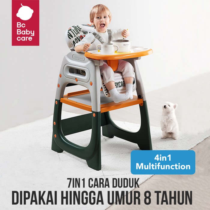 Bc Babycare Kursi Makan Bayi Portable Baby High Chair Meja Lipat