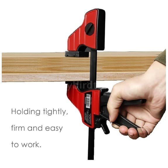 LANGSUNG DIPROSES DURATEC Profesional Heavy Duty 600mm Fast Clip F Fixture Wood Clamp