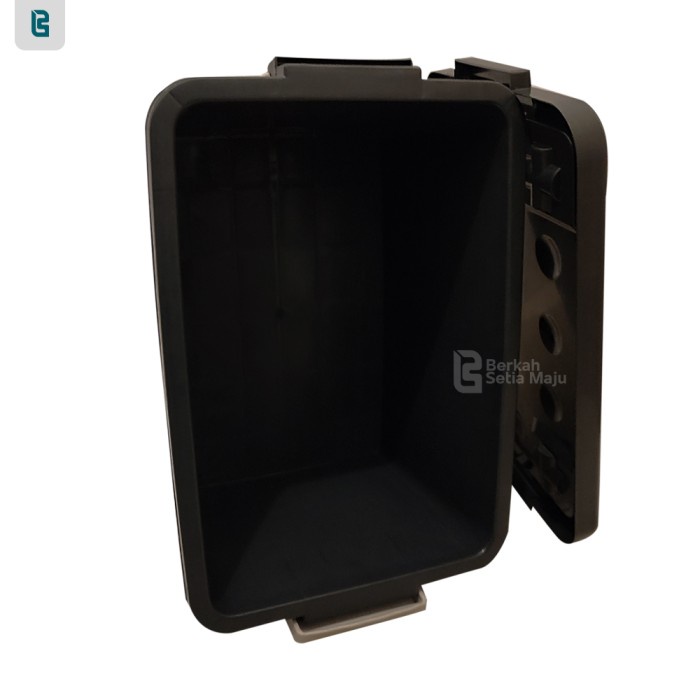 Box Container Hitam Kuat Kb 40 Liter BSM Akako Kotak Penyimpanan Kokoh