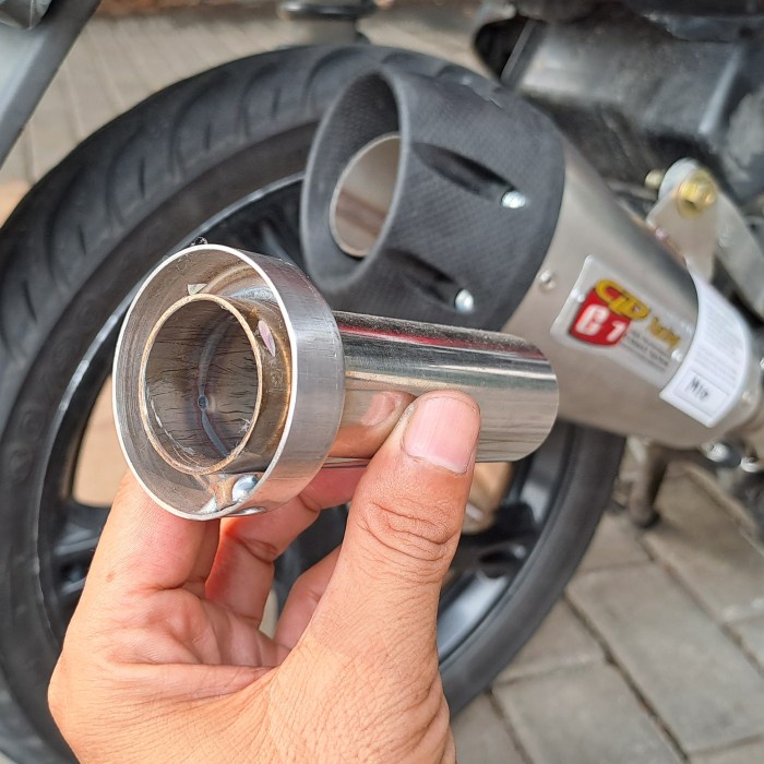 Db Killer Knalpot Cld Racing Lurus Bengkok Diameter 35, 48, 60