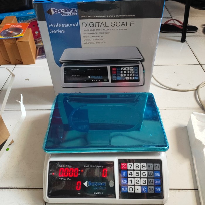 READY STOK timbangan duduk digital 30kg Benz/ timbangan digital 30kg benz