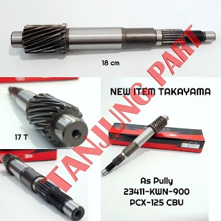 As Pully PCX-125 CBU 23411-KWN-900 17T TAKAYAMA Genuine Part