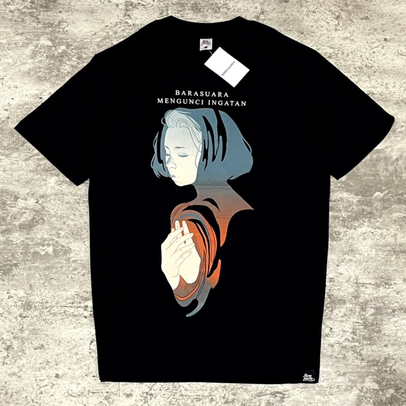 NOOV MUSIC Barasuara - Mengunci Ingatan Tshirt Unisex Katun Black S-XXL
