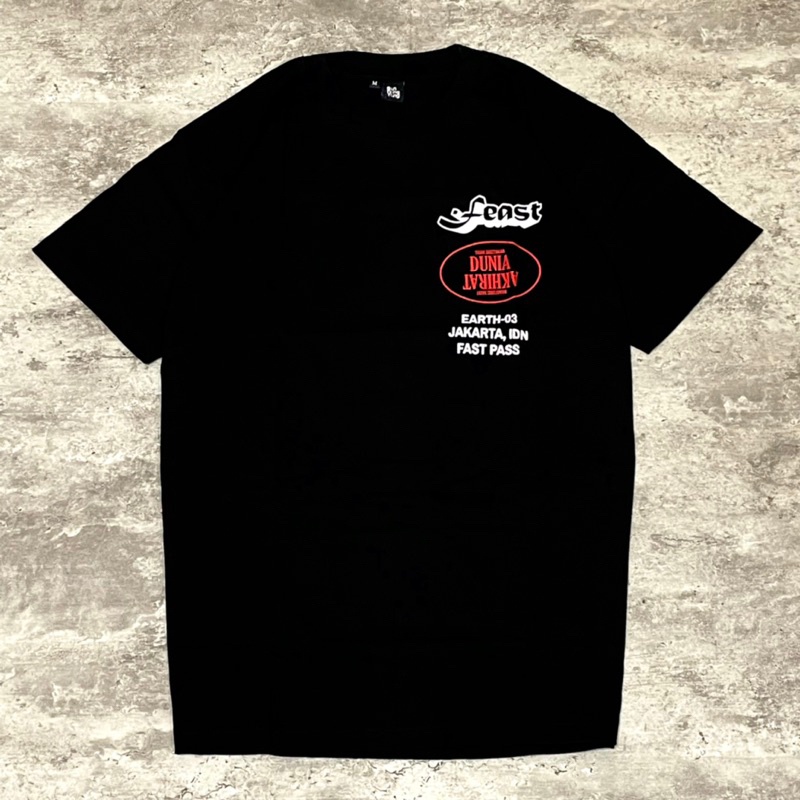 NOOV MUSIC Feast - Kelelawar Tshirt Unisex - Black