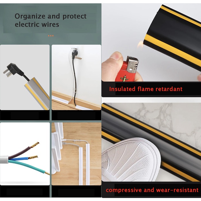 

BARU..!! PLATO COVER PELINDUNG KABEL PROTEKTOR SARUNG PENUTUP CABLE ORGANIZER