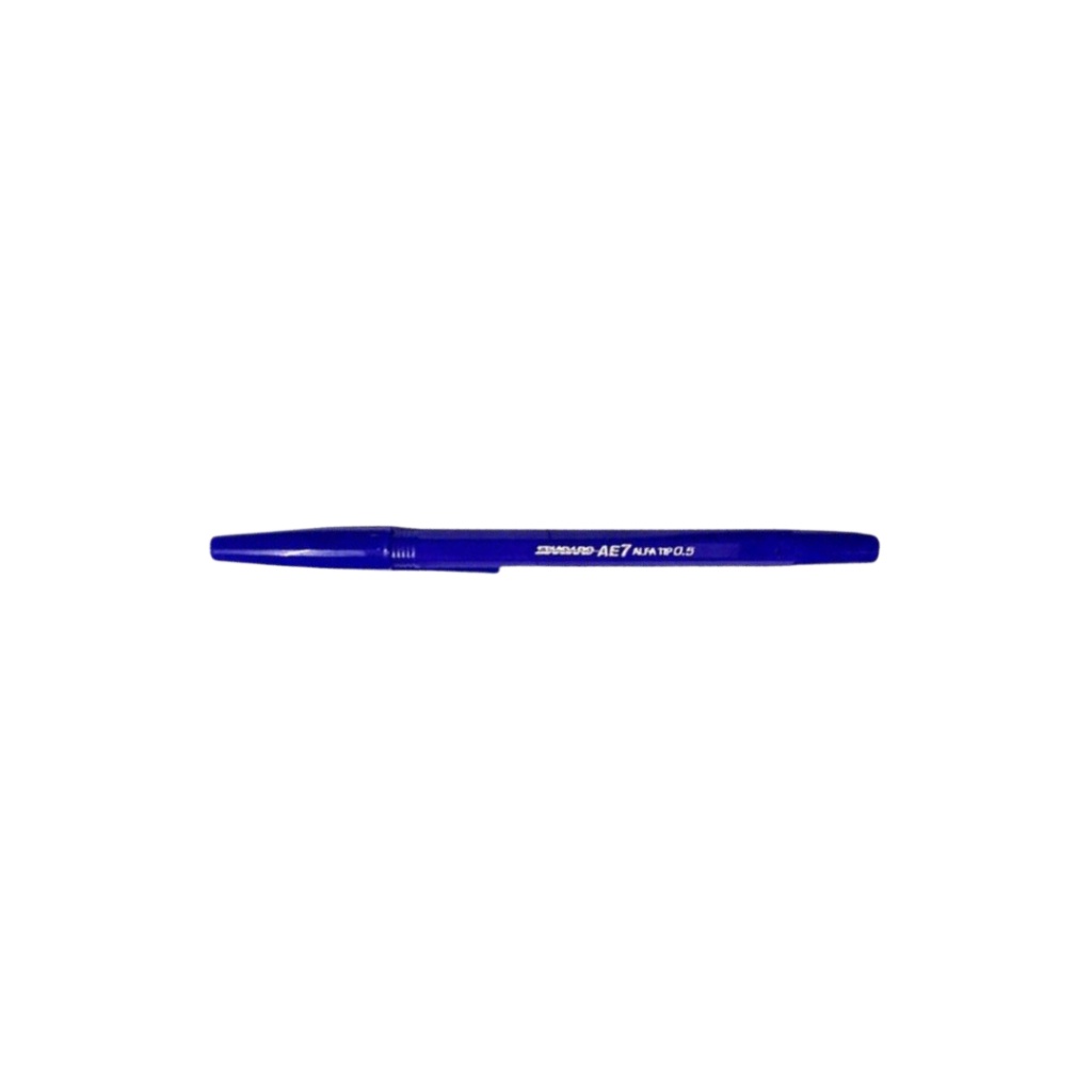 

Pulpen Ballpoint Standard Ae-7 / 0.5 Mm/ Hitam/ Merah/ Biru- Lusin