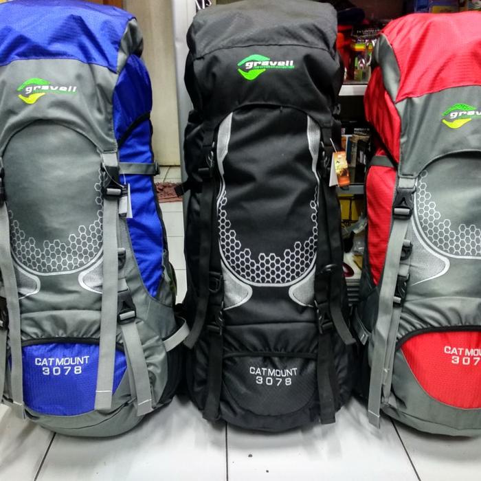Outdoor Carrier Tas Gunung Gravell Catmount 60 L