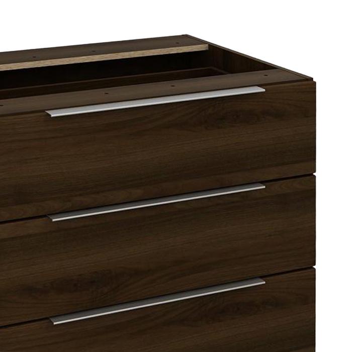 BERMUTU Informa Prescoot Laci Penyimpanan Bawah Dapur - Cokelat Walnut Kitchen Drawer Kabinet Dapur