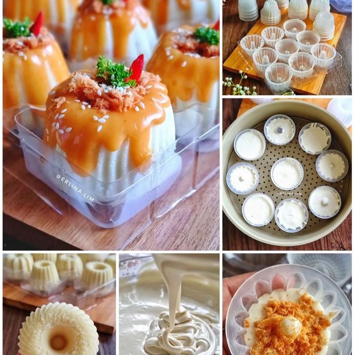 

Lkl - [Isi 12 & 24 Pcs] Cetakan Pudding Mini Cetakan Bolu Loyang Import Mini Plastik Premium Isi 24