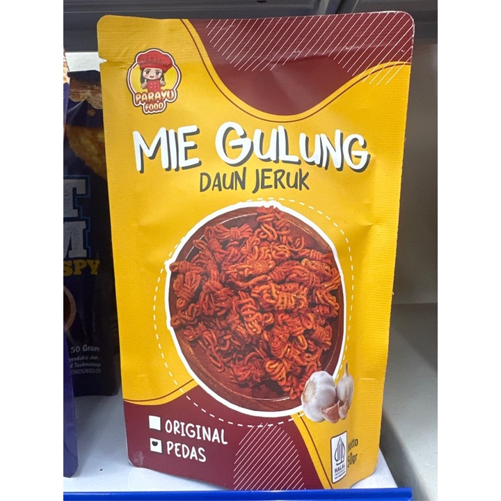 

PARAYU FOOD MIE GULUNG MILUNG PEDAS 50GR