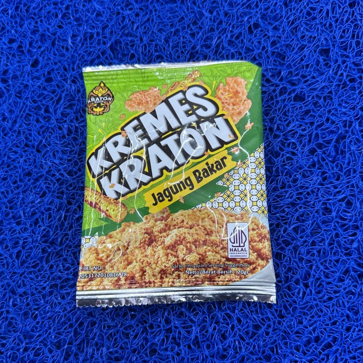 

KREMES KRATON JAGUNG BAKAR 20GR
