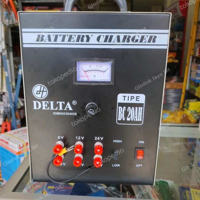 BATTERY CHARGER / CAS AKI 20A DELTA ORIGINAL