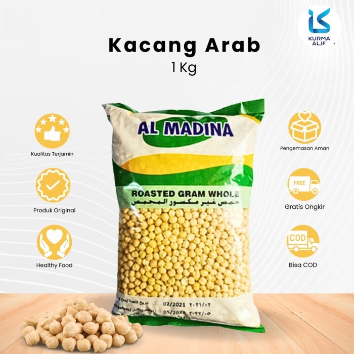 

(TopSeller) Kacang Arab 1 Kg Original Oleh Oleh Haji Umroh