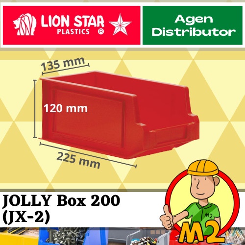 Lion Star JX-2 Kotak Sparepart / Kotak Baut / JOLLY Box no.200