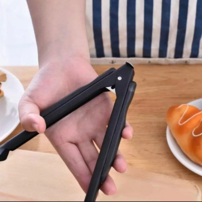 Capitan Makanan Stainless Steel Tebal / Pencapit Makanan