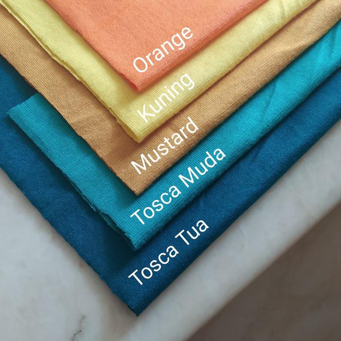 OBRAL Bahan Kain Katun Bambu Spandek (Cotton Bamboo Spandex)