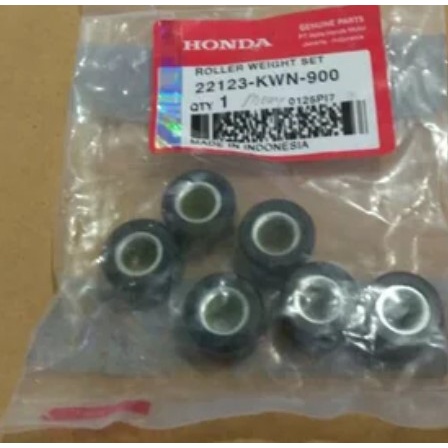 BEST ROLLER SET WEIGHT VARIO 125 ESP CBS ISS 2015 22123KWN640