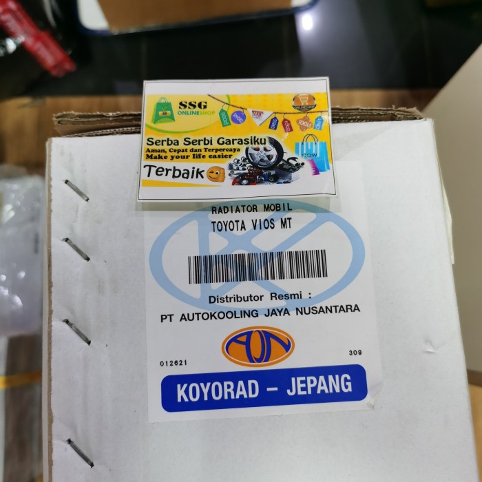 Radiator toyota Vios lama Manual Koyorad