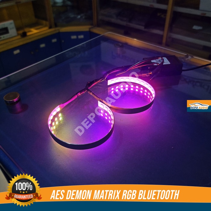 AES Demon Eyes RGB Matrix ANIMASI