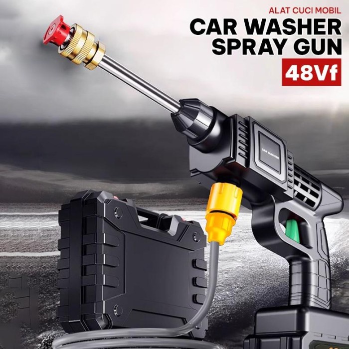 Alat Cuci Mobil Motor AC Portable Jet Cleaner Semprotan Air Tekanan Tinggi / Cuci Motor Mobil AC