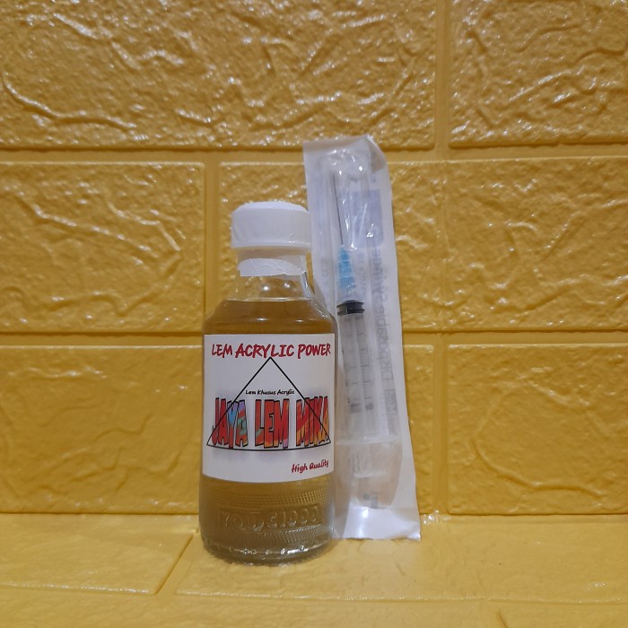lem akrilik transparan