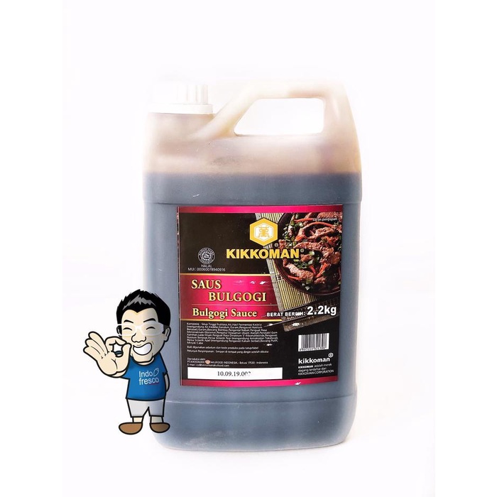 

Kikkoman Bulgogi Sauce- Saus Bulgogi Halal 2 L