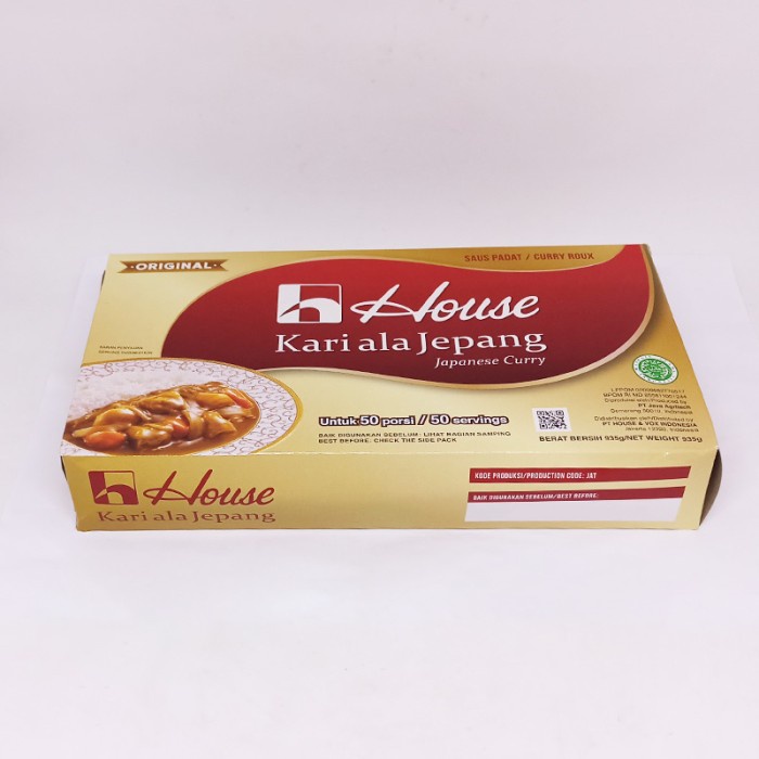 

HOUSE CURRY SAUCE / BUMBU KARI LOKAL ALA JEPANG 1kg HALAL MUI