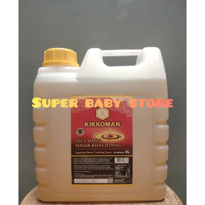 

Kikkoman Sweet Saue - Saus Manis Khas Jepang Mirin Jeren 5L HALAL