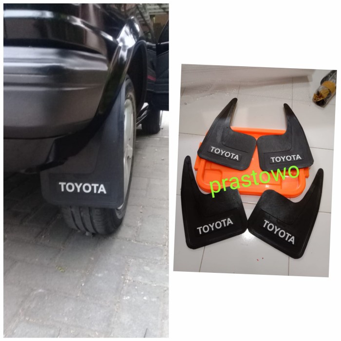 [Expert] kepet lumpur roda mudguard mudflap starlet kotak kapsul universal